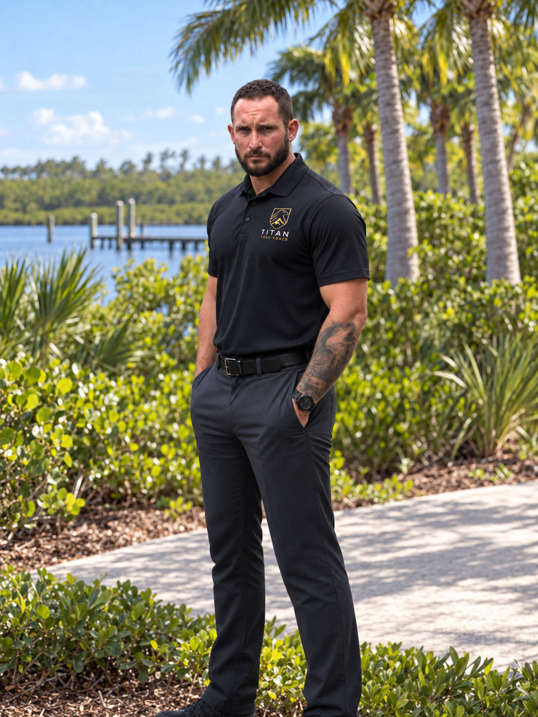 Joshua Patton, owner and lead handyman of Titan Task Force in Naples, Florida
